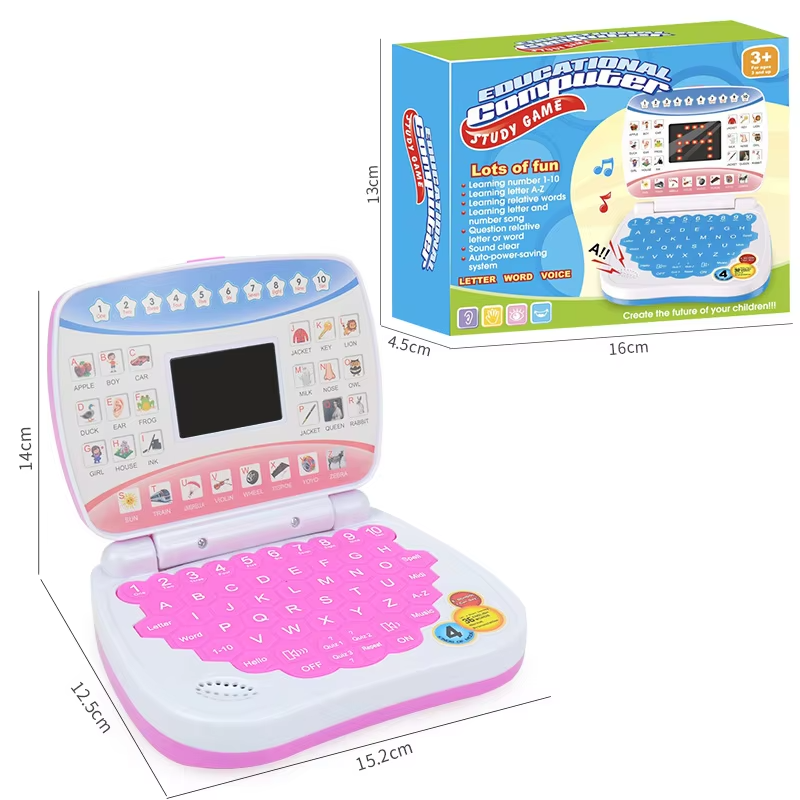 Mini Educational Laptop Toy for Kids with Learning Games and Functions