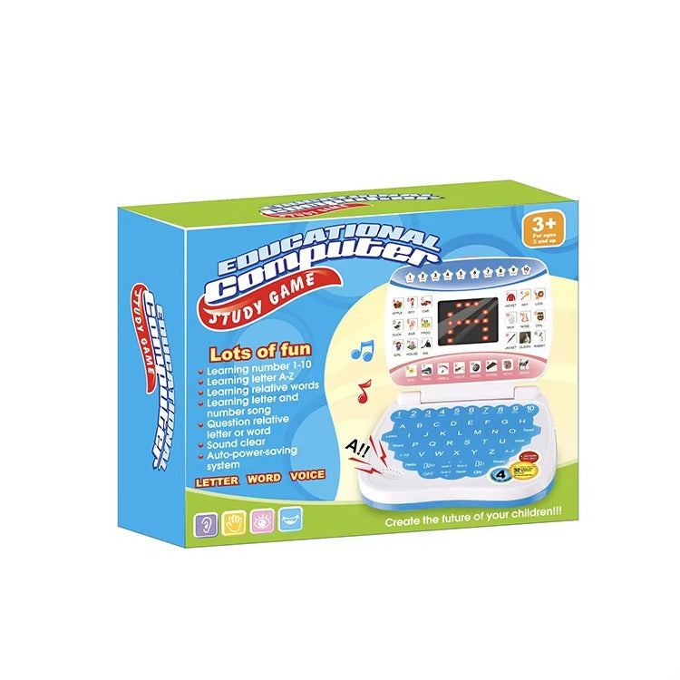 Mini Educational Laptop Toy for Kids with Learning Games and Functions