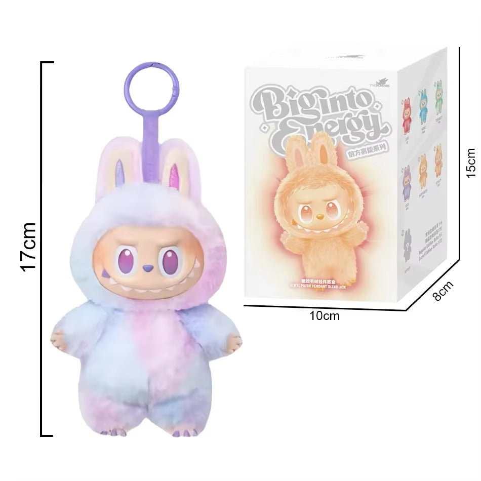 Labubu Monster Doll Keychain | 6.5″ Collectible Plush Toy | Cute Fashion Gift for Kids & Fans